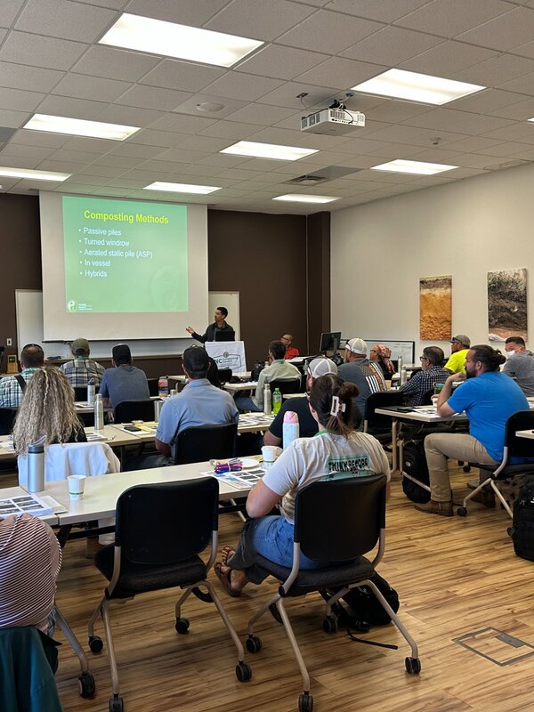 Jorge Montezuma leading a classroom training